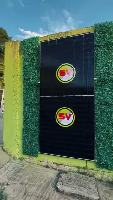Painel solar instalado pela SV Energias Renováveis no Vale do Paraíba
